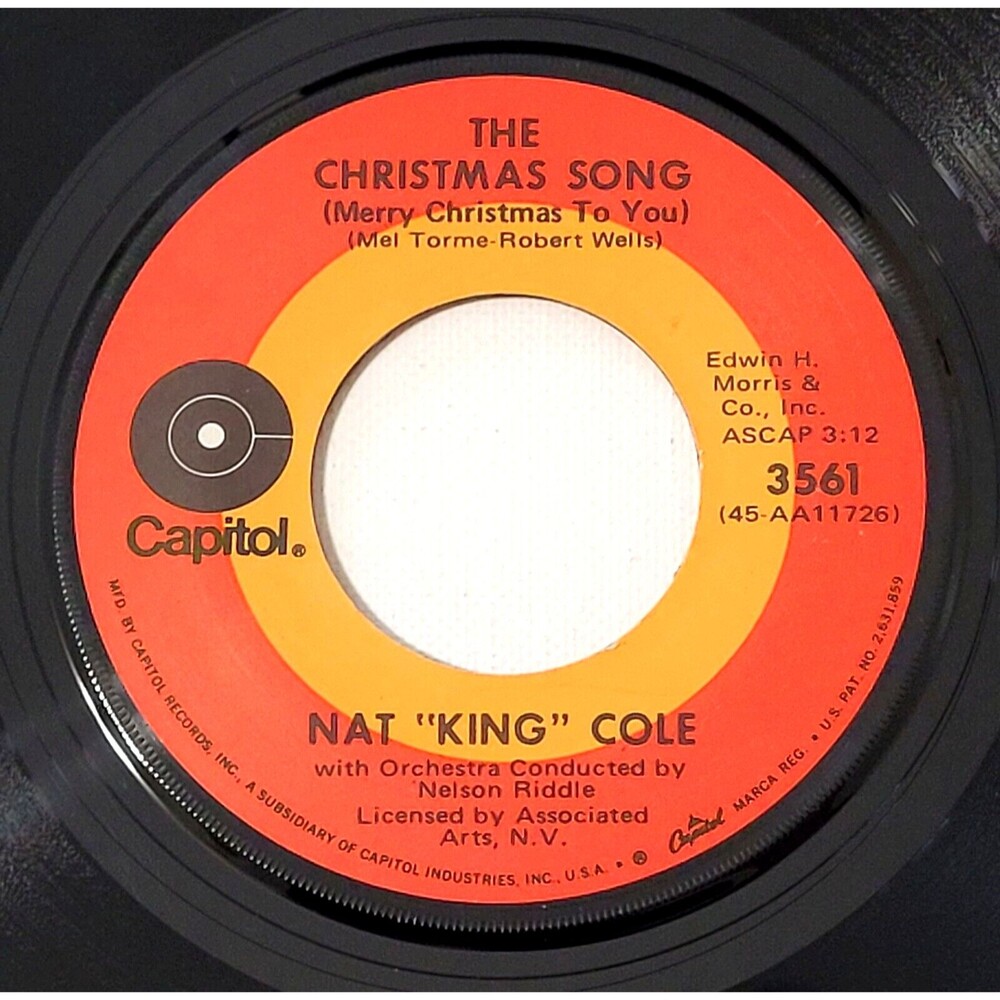 Nat King Cole ‎– That Christmas Song / Little Boy That Santa Claus Forgot 45 RPM